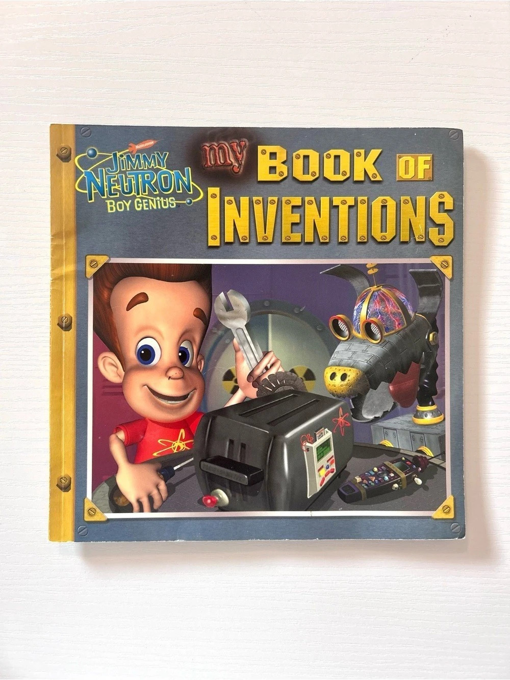 2 for $15 Jimmy Neutron “My Book of Inventions” Nickelodeon 2001 Vintage